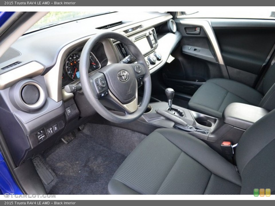 Black Interior Prime Interior for the 2015 Toyota RAV4 LE AWD #100515144