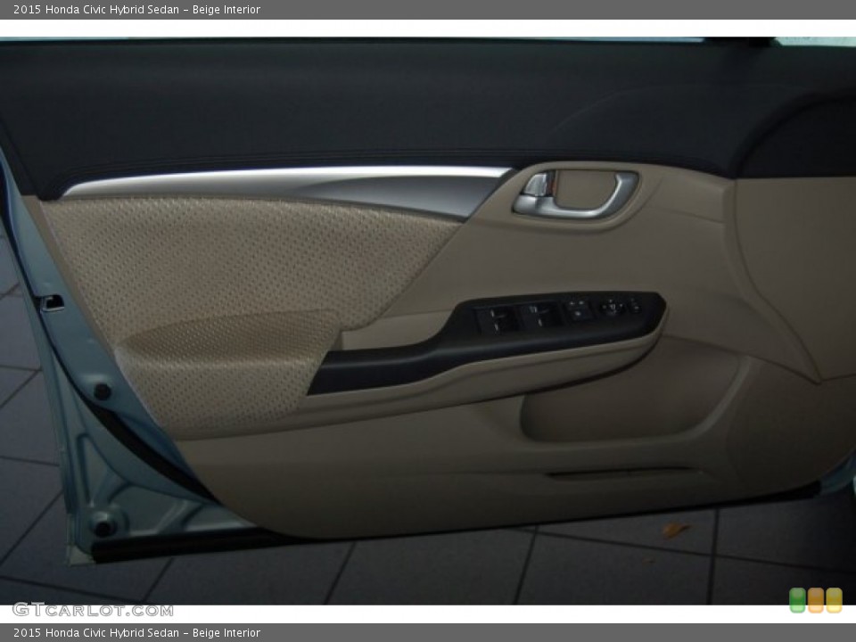 Beige Interior Door Panel for the 2015 Honda Civic Hybrid Sedan #100526861