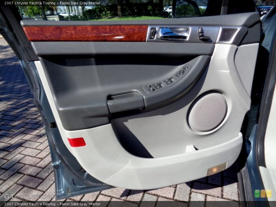 Pastel Slate Gray Interior Door Panel for the 2007 Chrysler Pacifica Touring #100539278