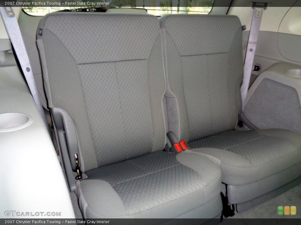 Pastel Slate Gray Interior Rear Seat for the 2007 Chrysler Pacifica Touring #100539527