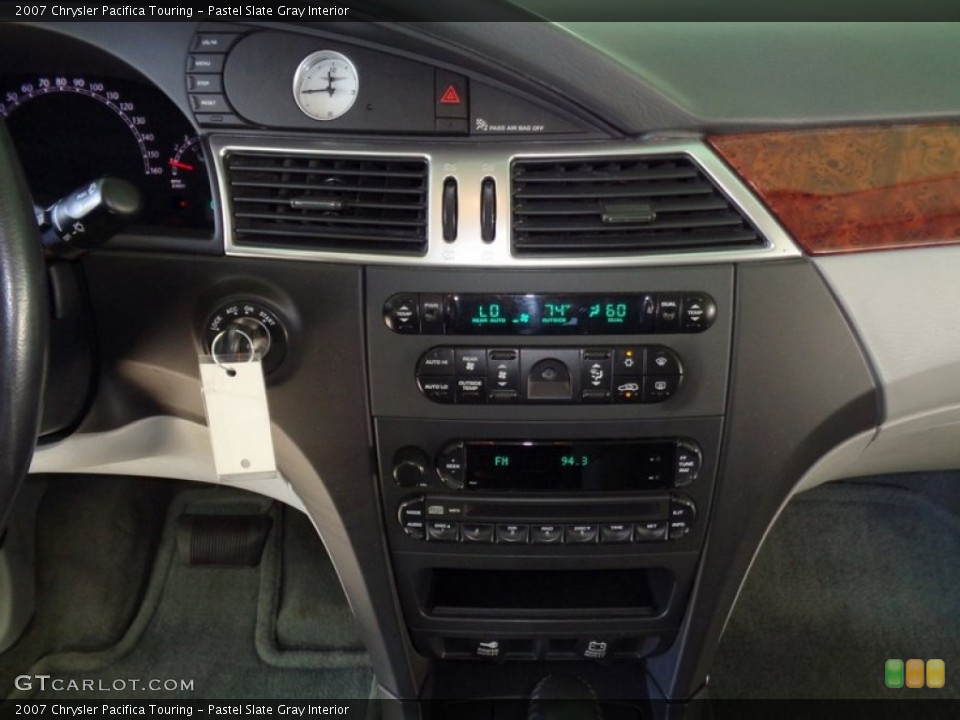Pastel Slate Gray Interior Controls for the 2007 Chrysler Pacifica Touring #100539851