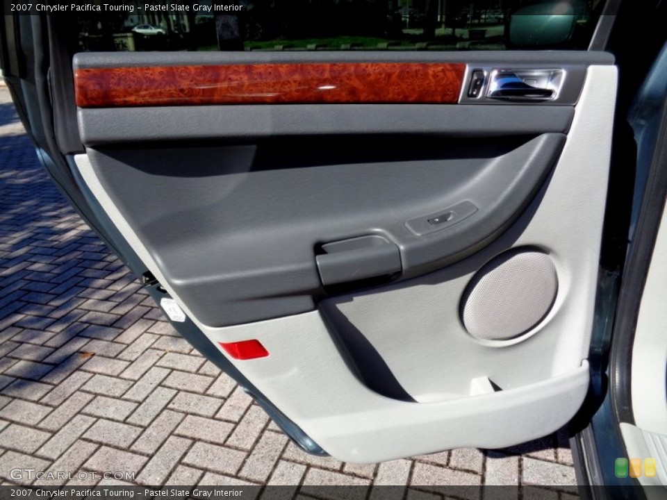 Pastel Slate Gray Interior Door Panel for the 2007 Chrysler Pacifica Touring #100540145