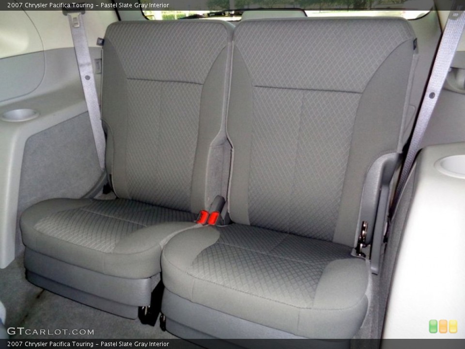 Pastel Slate Gray Interior Rear Seat for the 2007 Chrysler Pacifica Touring #100540352