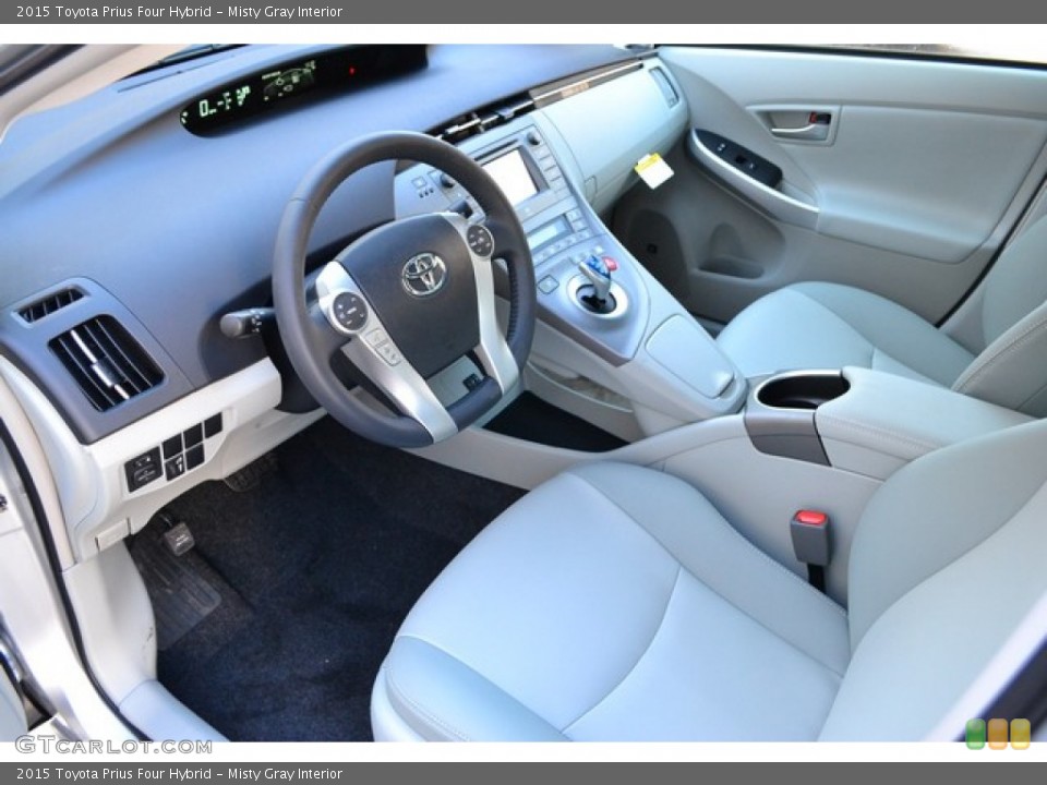 Misty Gray Interior Photo for the 2015 Toyota Prius Four Hybrid #100540955