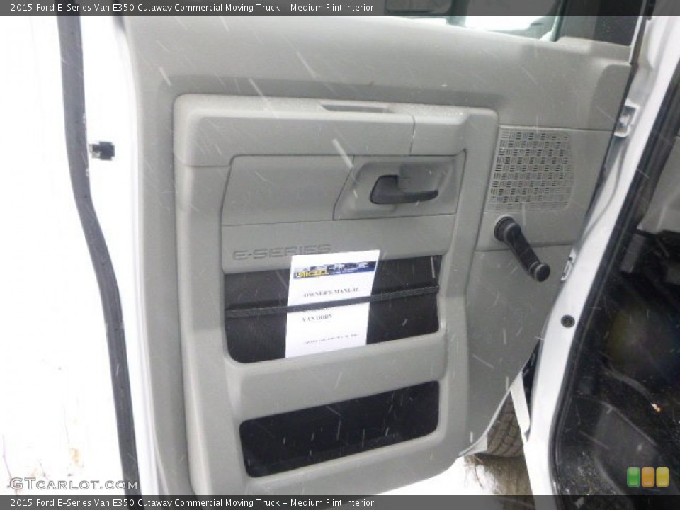 Medium Flint Interior Door Panel for the 2015 Ford E-Series Van E350 Cutaway Commercial Moving Truck #100542124