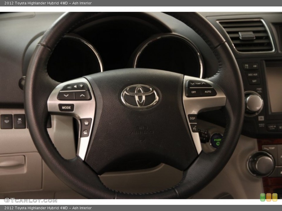 Ash Interior Steering Wheel for the 2012 Toyota Highlander Hybrid 4WD #100543913