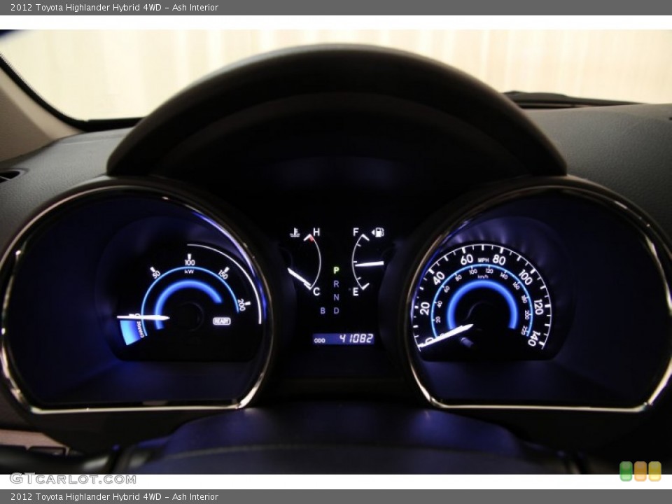 Ash Interior Gauges for the 2012 Toyota Highlander Hybrid 4WD #100543927