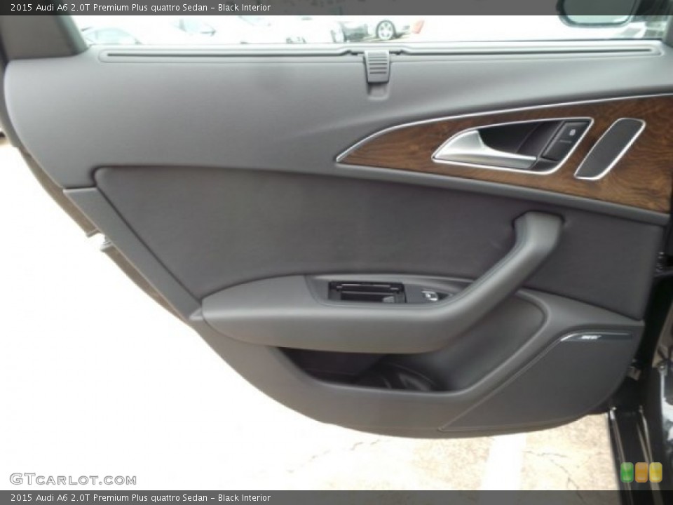 Black Interior Door Panel for the 2015 Audi A6 2.0T Premium Plus quattro Sedan #100546964