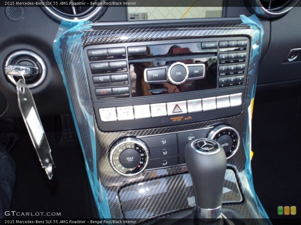 Bengal Red/Black Interior Controls for the 2015 Mercedes-Benz SLK 55 AMG Roadster #100547324