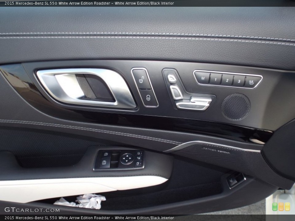 White Arrow Edition/Black Interior Controls for the 2015 Mercedes-Benz SL 550 White Arrow Edition Roadster #100547894