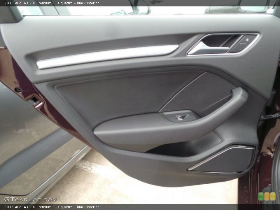 Black Interior Door Panel for the 2015 Audi A3 2.0 Premium Plus quattro #100550333