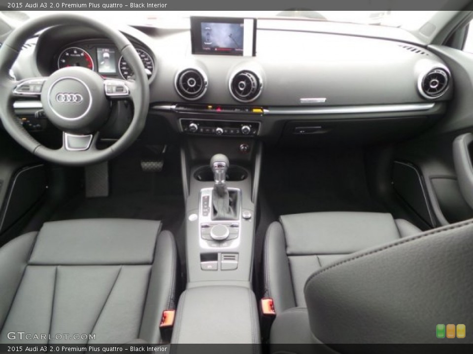 Black Interior Dashboard for the 2015 Audi A3 2.0 Premium Plus quattro #100550357