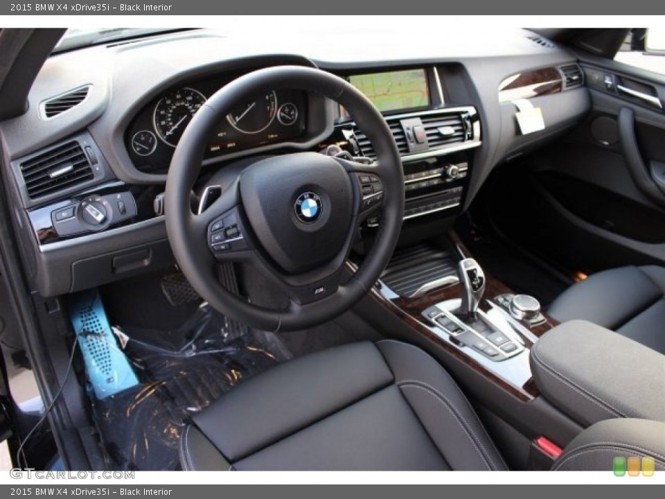 Black Interior Photo for the 2015 BMW X4 xDrive35i #100558655