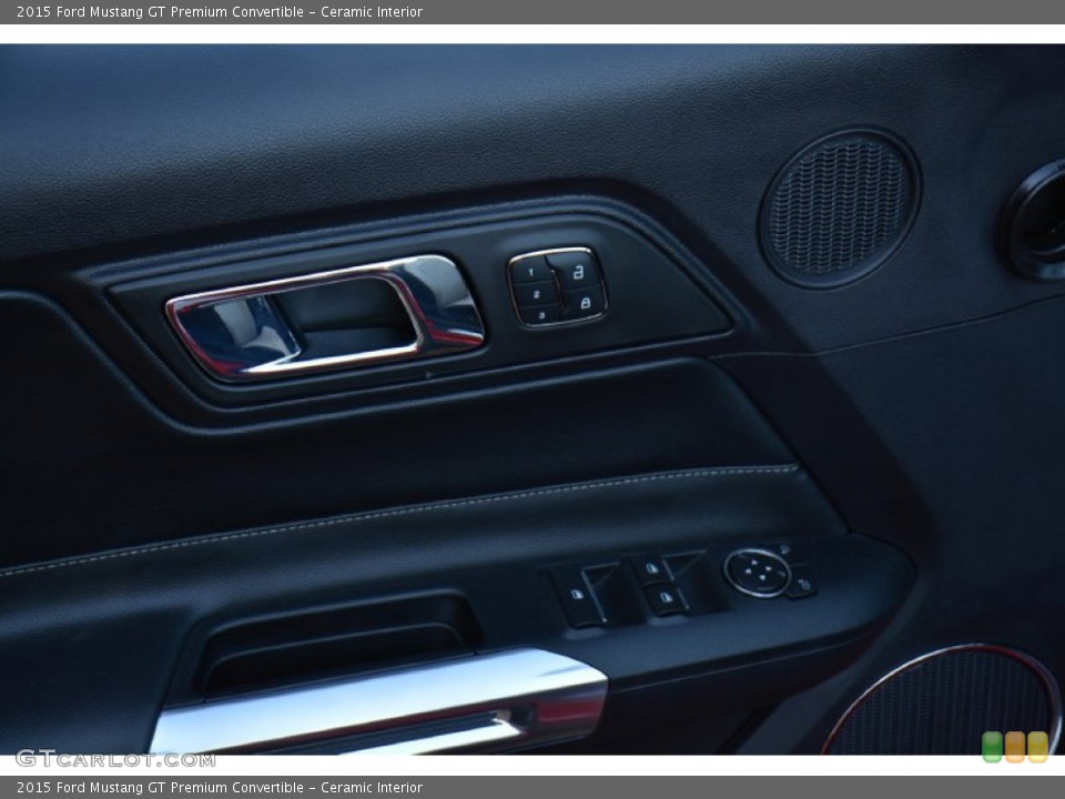 Ceramic Interior Controls for the 2015 Ford Mustang GT Premium Convertible #100559054
