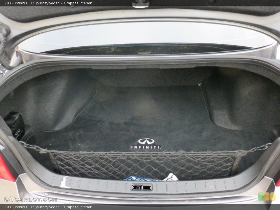 Graphite Interior Trunk for the 2012 Infiniti G 37 Journey Sedan #100560659