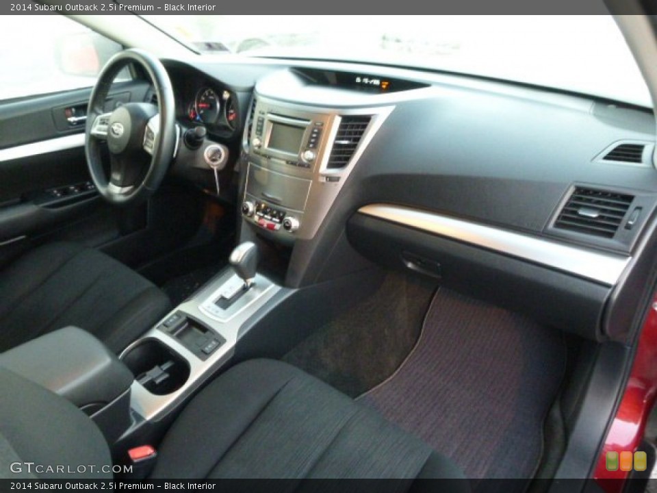 Black Interior Photo for the 2014 Subaru Outback 2.5i Premium #100561145