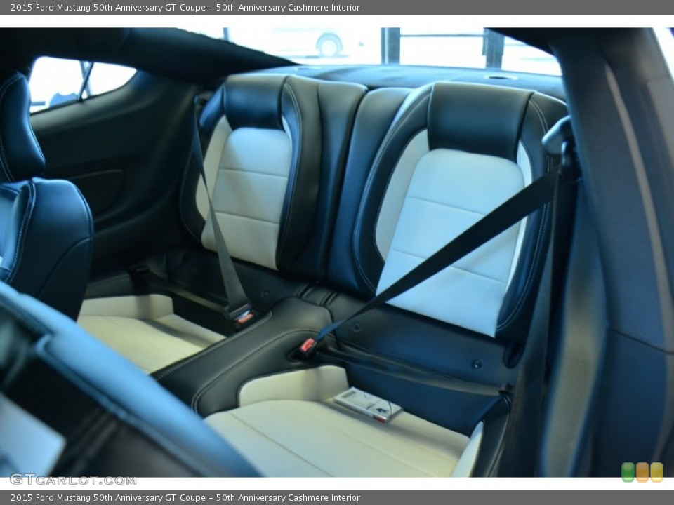 50th Anniversary Cashmere Interior Rear Seat for the 2015 Ford Mustang 50th Anniversary GT Coupe #100561601