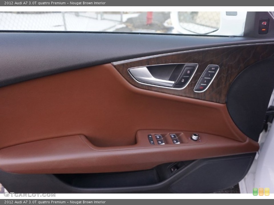 Nougat Brown Interior Door Panel for the 2012 Audi A7 3.0T quattro Premium #100562336