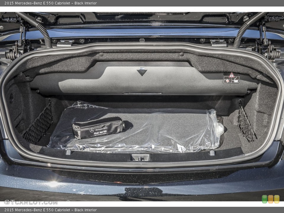 Black Interior Trunk for the 2015 Mercedes-Benz E 550 Cabriolet #100568186
