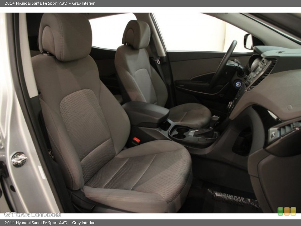 Gray Interior Front Seat for the 2014 Hyundai Santa Fe Sport AWD #100570928