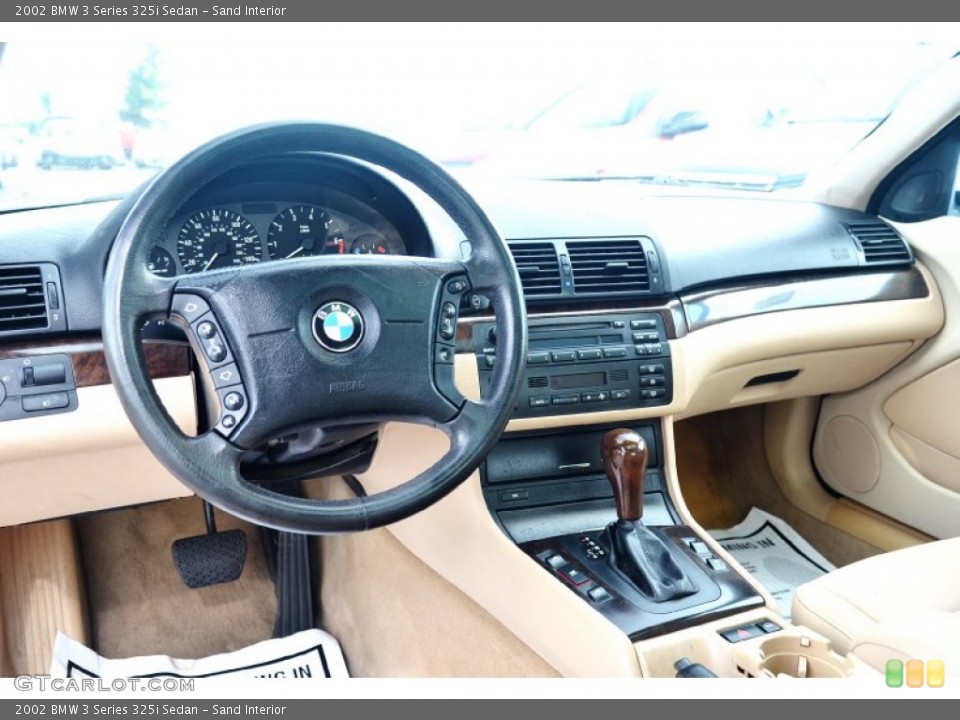Sand Interior Dashboard for the 2002 BMW 3 Series 325i Sedan #100572551