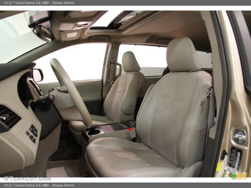 Bisque Interior Photo for the 2012 Toyota Sienna XLE AWD #100577312