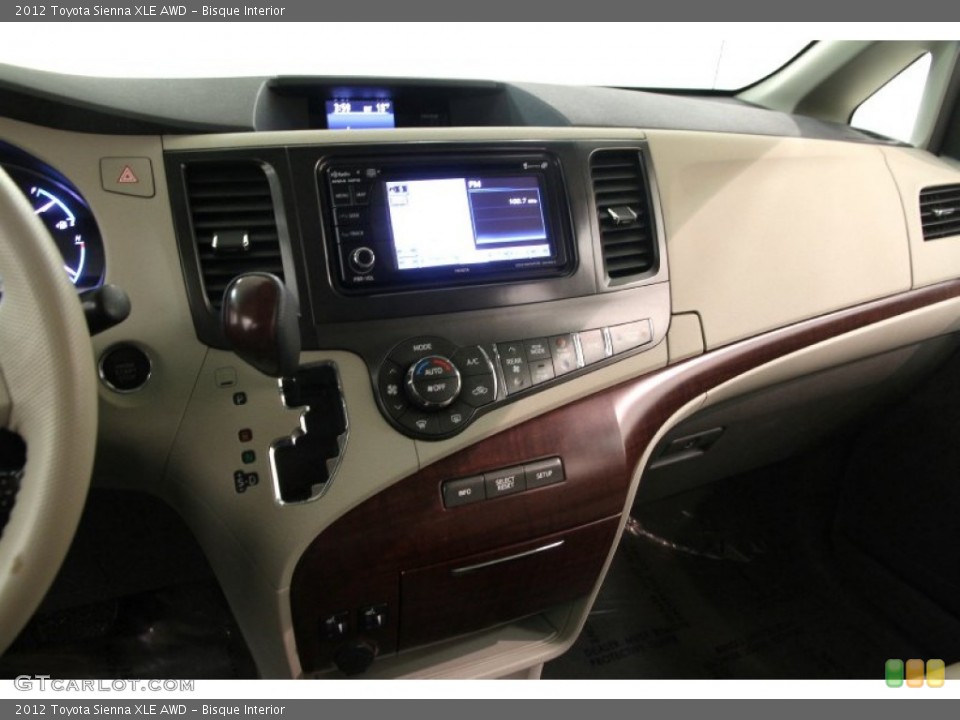 Bisque Interior Controls for the 2012 Toyota Sienna XLE AWD #100577381