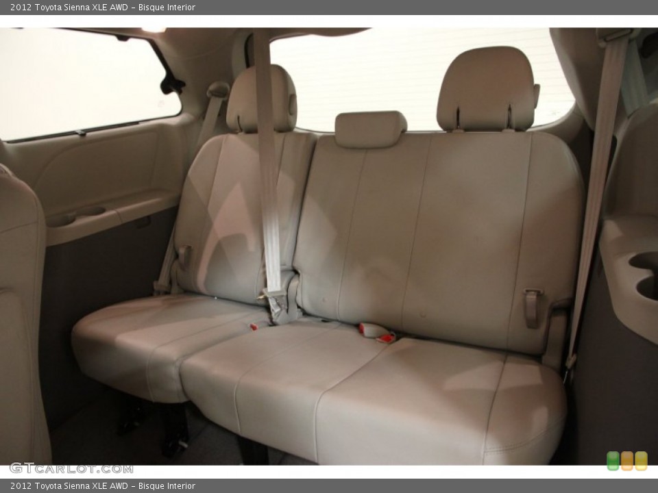 Bisque Interior Rear Seat for the 2012 Toyota Sienna XLE AWD #100577531