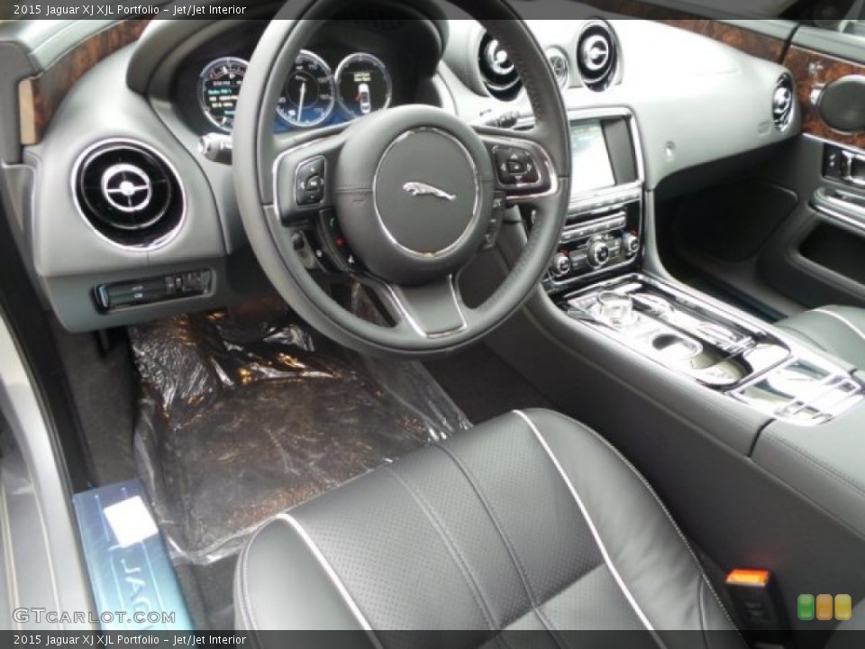 Jet/Jet Interior Prime Interior for the 2015 Jaguar XJ XJL Portfolio #100586588