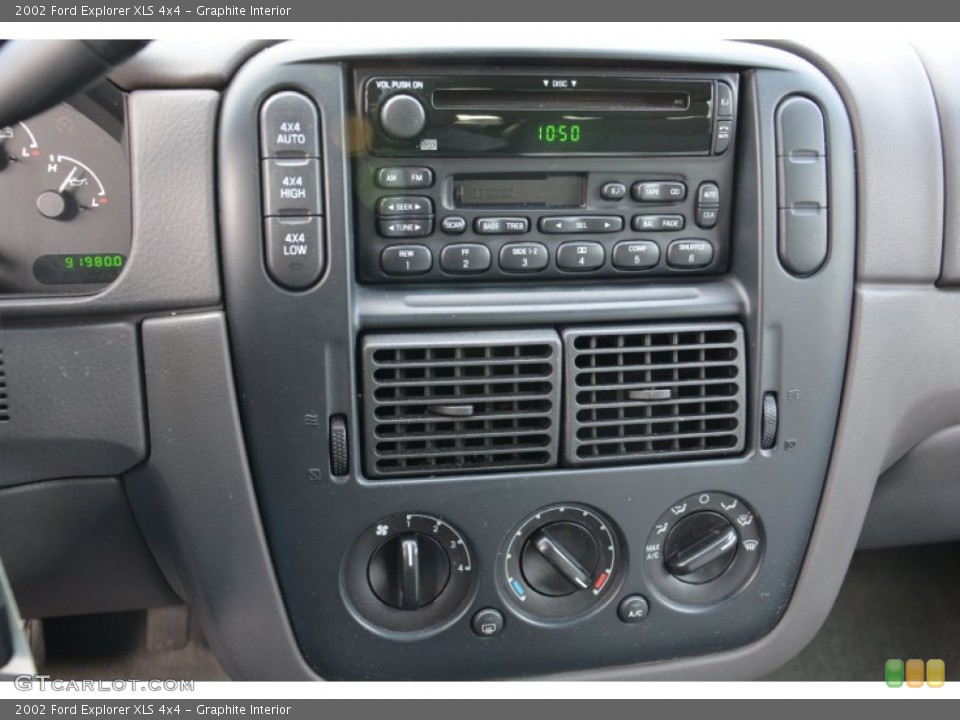 Graphite Interior Controls for the 2002 Ford Explorer XLS 4x4 #100589270