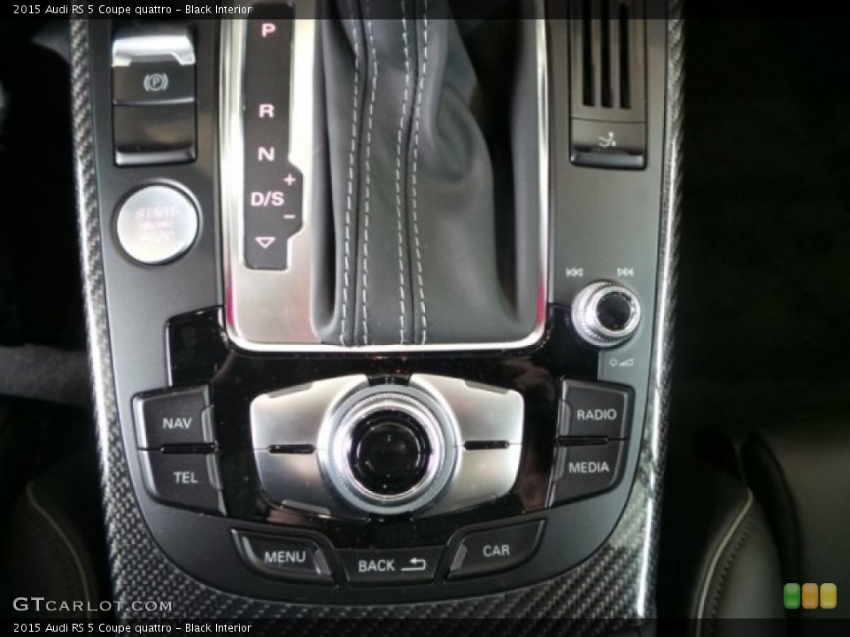Black Interior Controls for the 2015 Audi RS 5 Coupe quattro #100597946