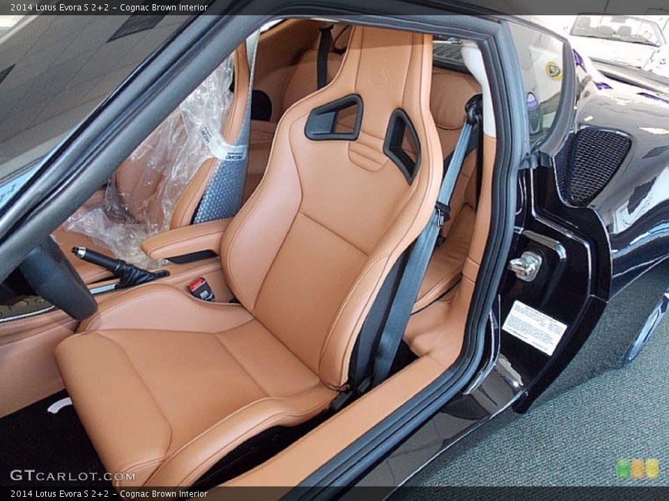 Cognac Brown Interior Front Seat For The 2014 Lotus Evora S