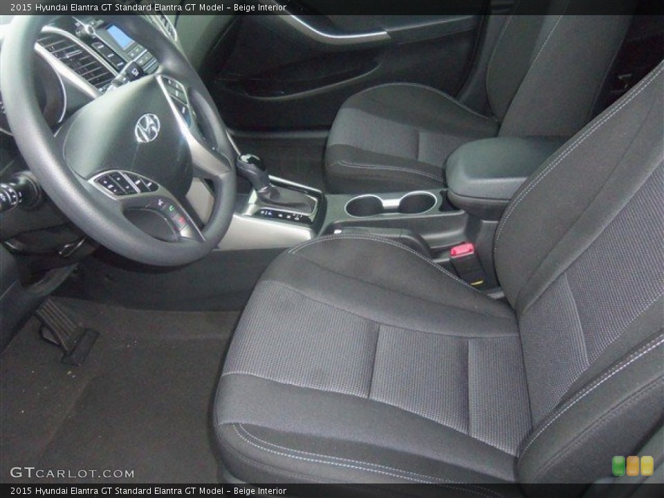 Beige Interior Photo for the 2015 Hyundai Elantra GT  #100599002