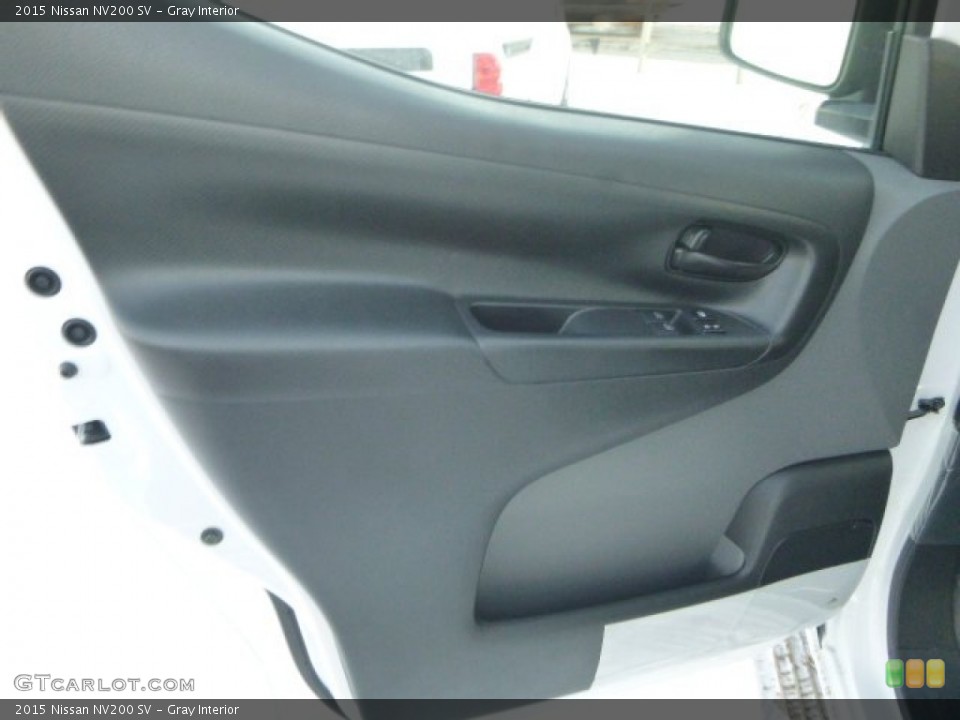Gray Interior Door Panel for the 2015 Nissan NV200 SV #100613745