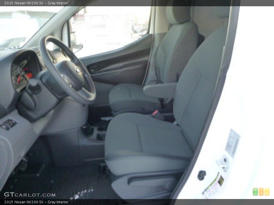 Gray 2015 Nissan NV200 Interiors