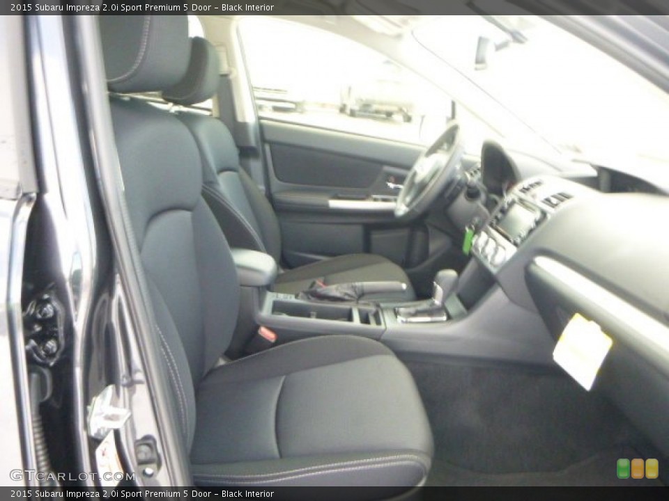 Black Interior Photo for the 2015 Subaru Impreza 2.0i Sport Premium 5 Door #100617018