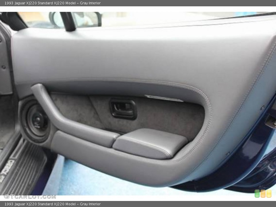 Gray Interior Door Panel for the 1993 Jaguar XJ220  #100620244