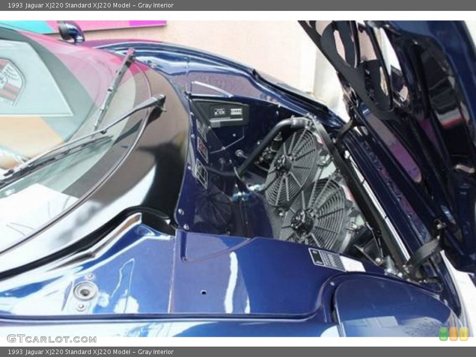Gray Interior Trunk for the 1993 Jaguar XJ220  #100620265