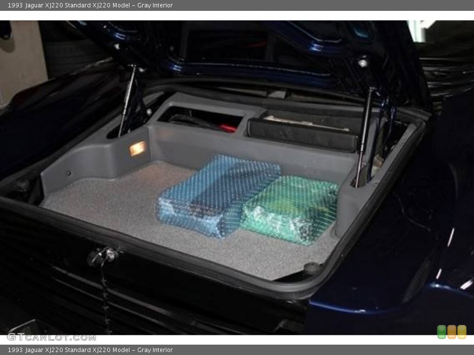 Gray Interior Trunk For The 1993 Jaguar Xj220 100620340