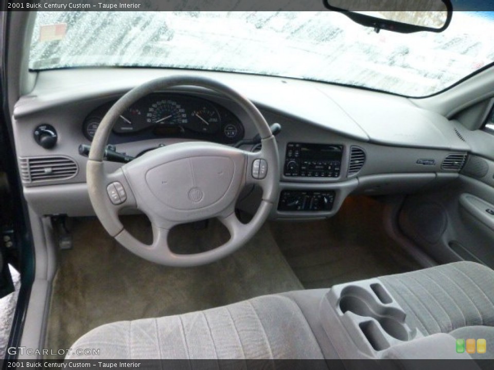 Taupe Interior Photo for the 2001 Buick Century Custom #100630756
