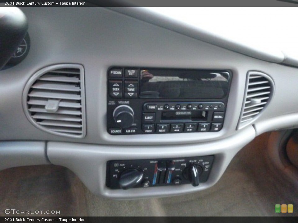 Taupe Interior Controls for the 2001 Buick Century Custom #100630834