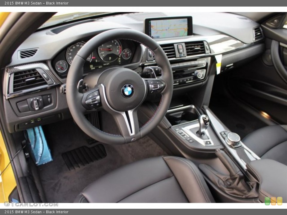 Black Interior Photo for the 2015 BMW M3 Sedan #100632022