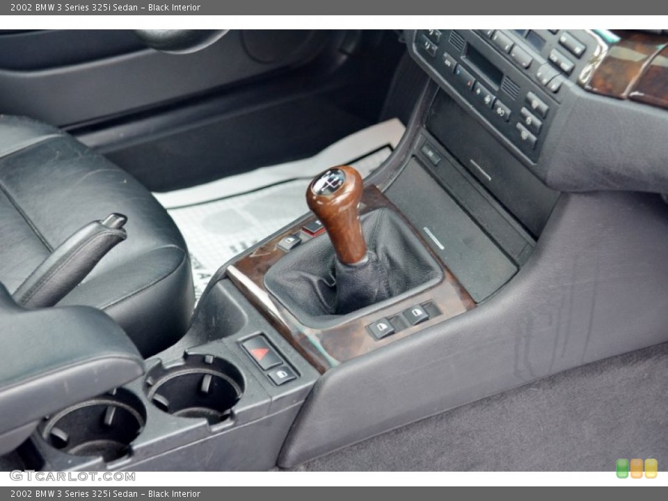 Black Interior Transmission for the 2002 BMW 3 Series 325i Sedan #100633930