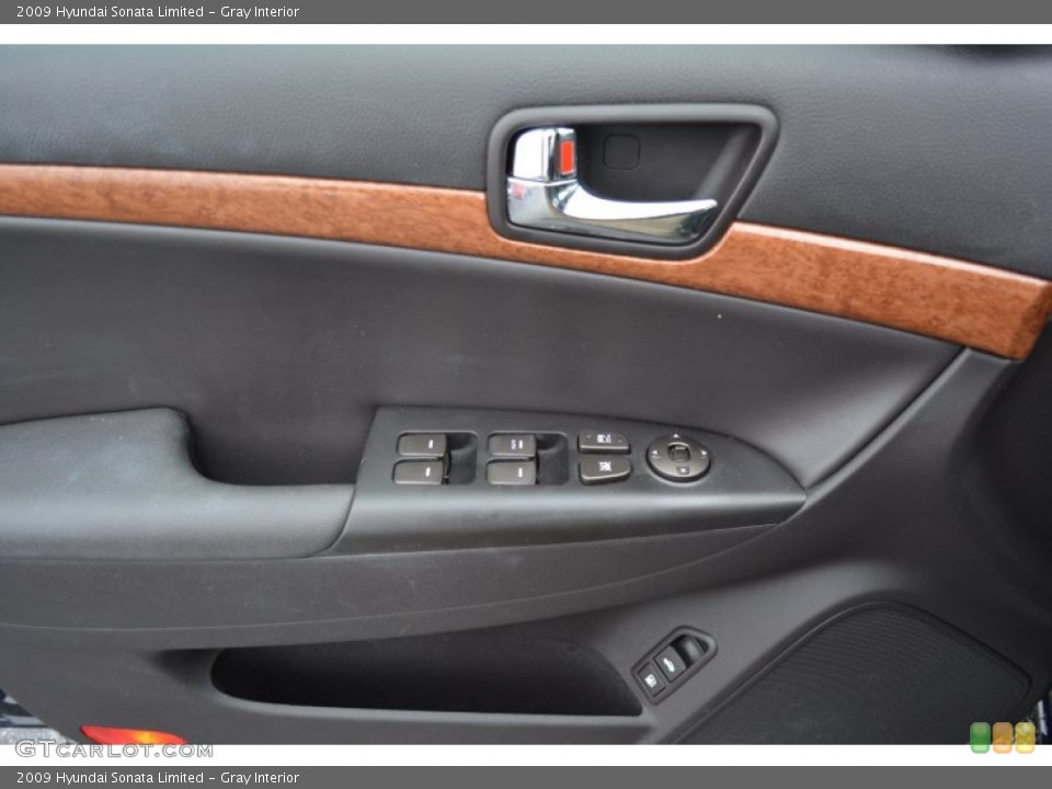 Gray Interior Door Panel for the 2009 Hyundai Sonata Limited #100643912