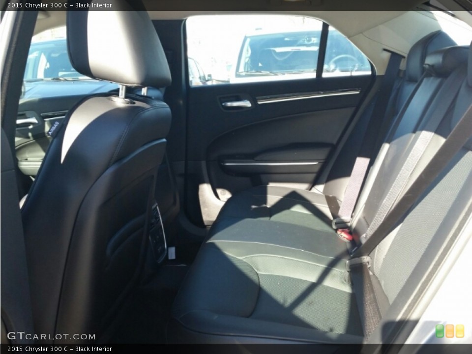 Black Interior Rear Seat for the 2015 Chrysler 300 C #100646669