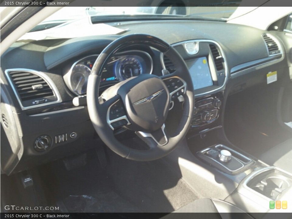 Black Interior Dashboard for the 2015 Chrysler 300 C #100646696