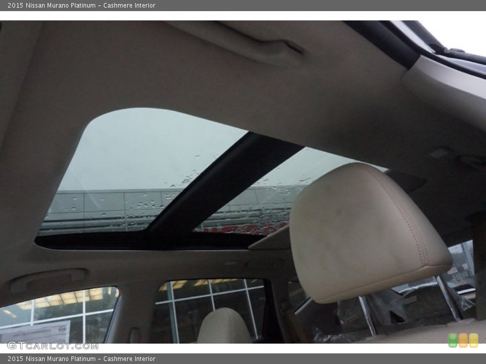 Cashmere Interior Sunroof for the 2015 Nissan Murano Platinum #100651577