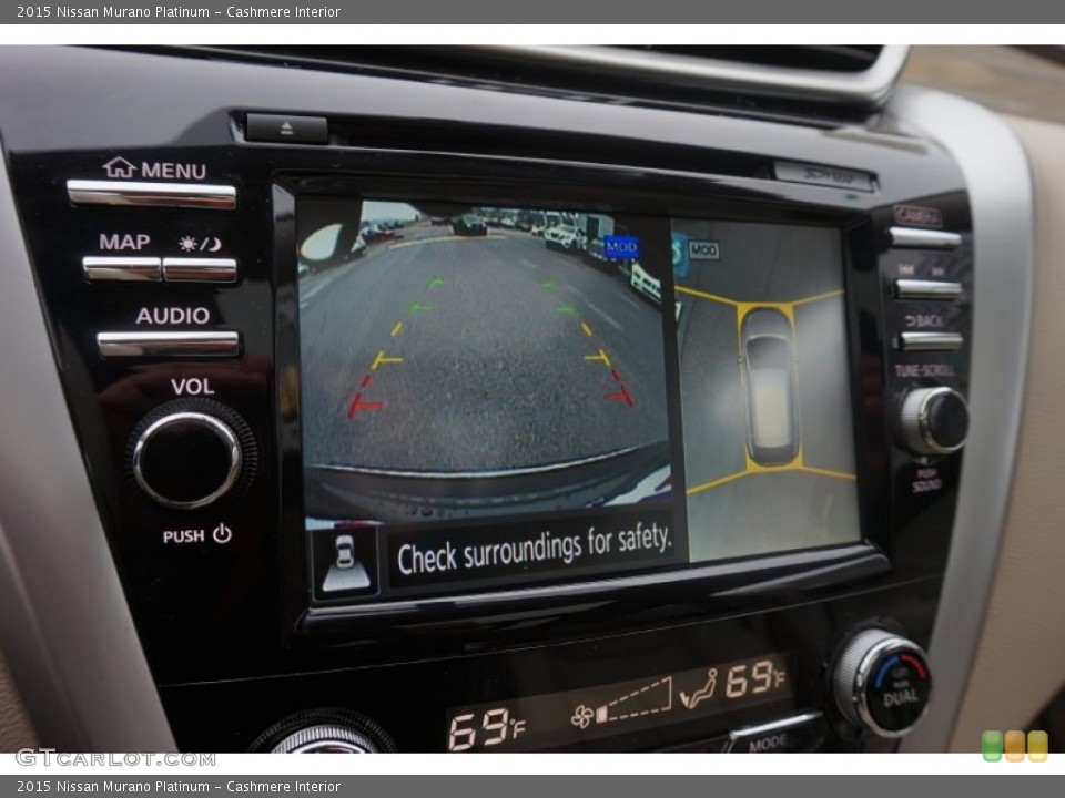 Cashmere Interior Controls for the 2015 Nissan Murano Platinum #100651709