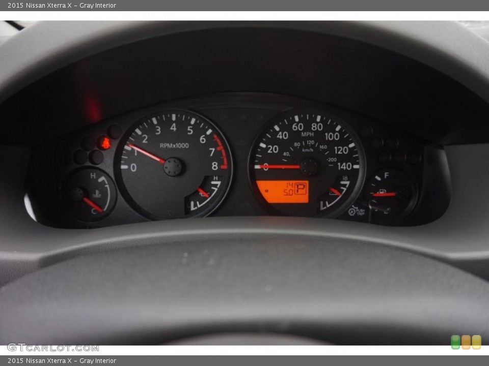 Gray Interior Gauges for the 2015 Nissan Xterra X #100652081