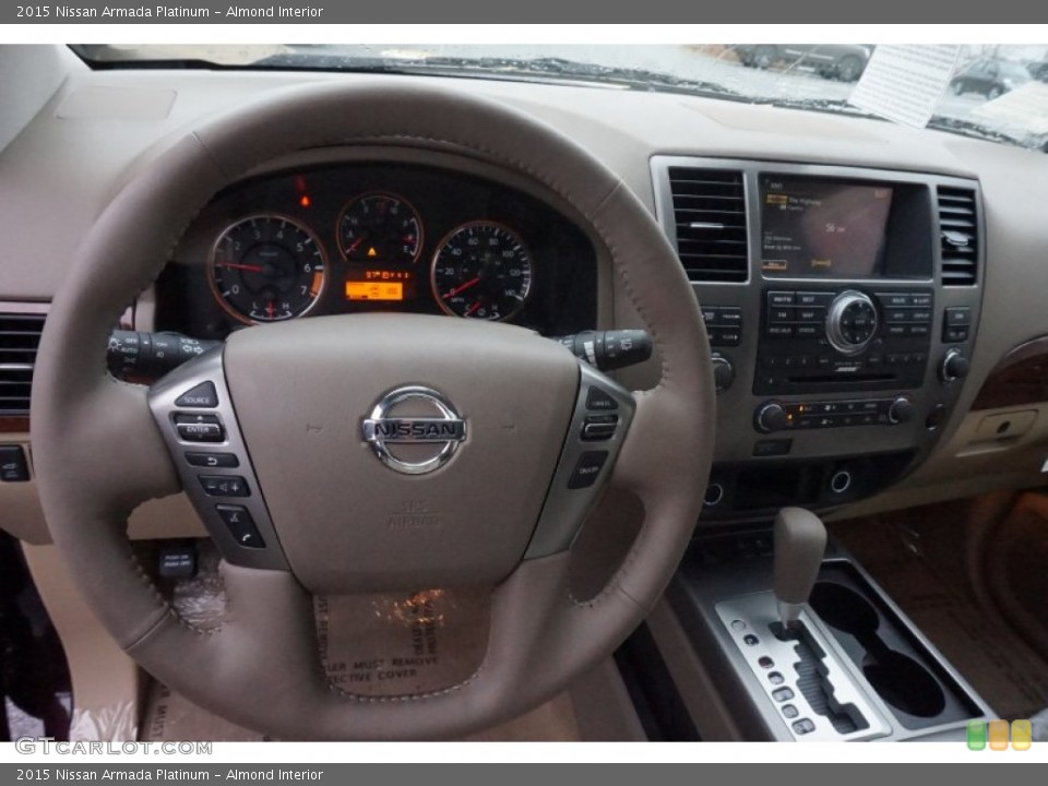 Almond Interior Steering Wheel for the 2015 Nissan Armada Platinum #100654004